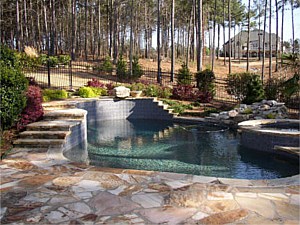 Water Feature, Roswell, GA