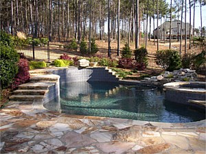 Water Feature, Roswell, GA